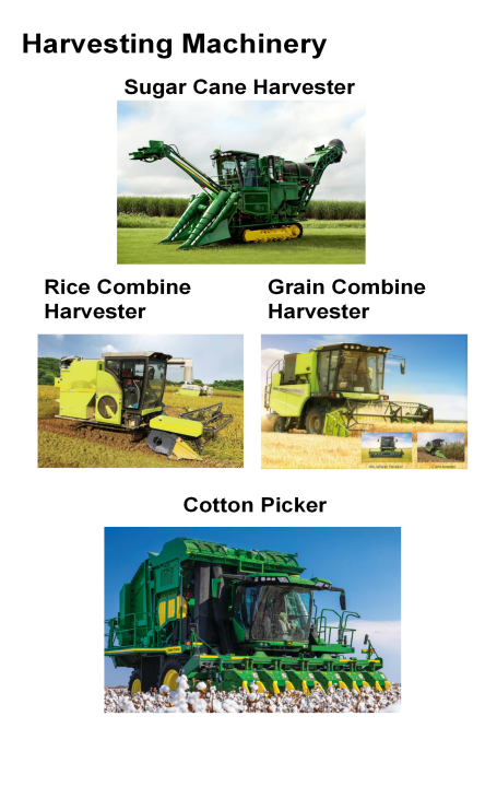 Harvesting Machinery